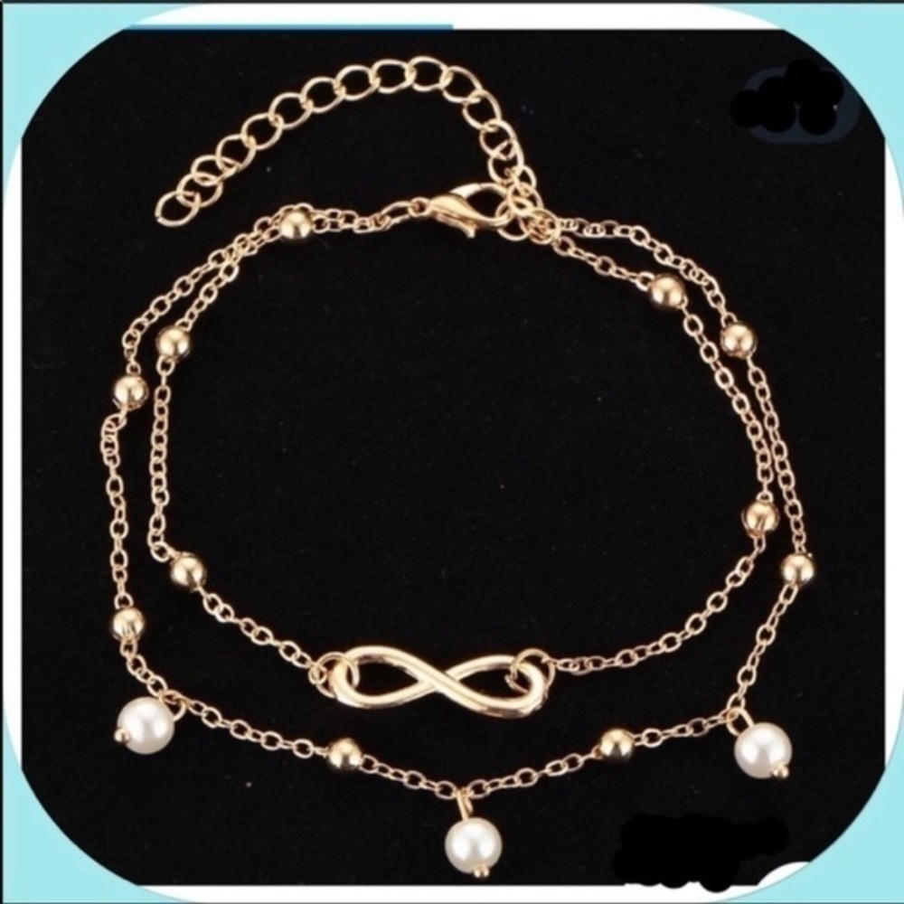 Multilayered ankle bracelet - Picture 2 of 6